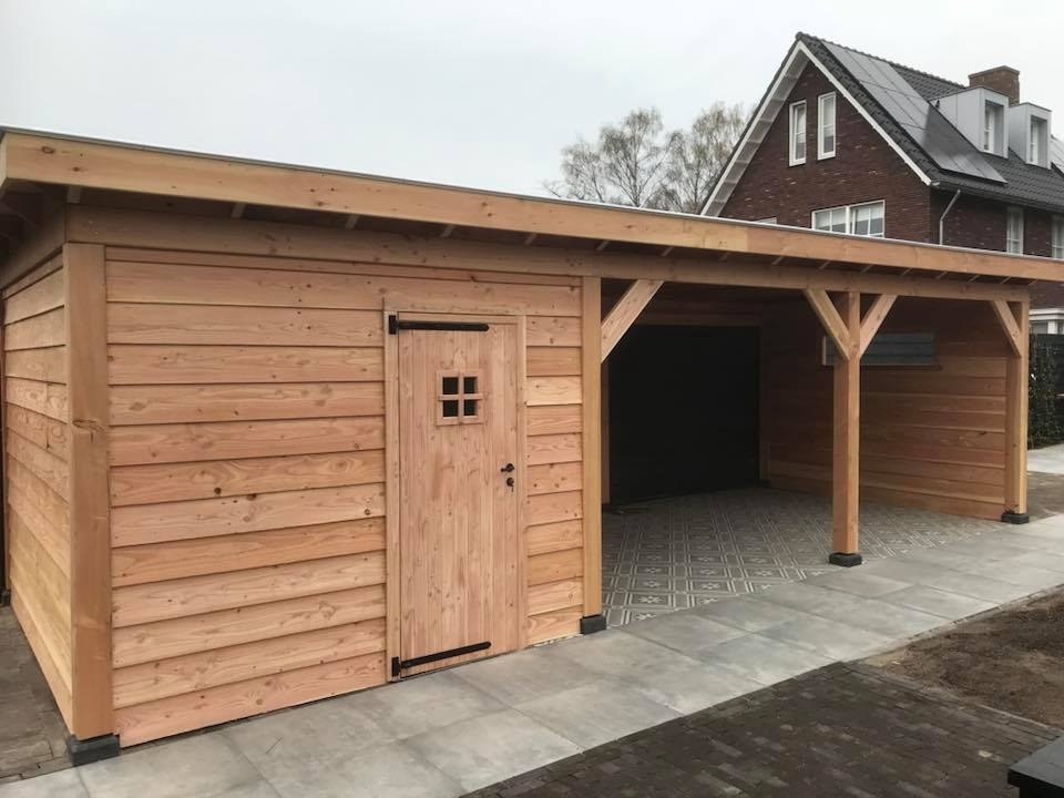 Boekelo-Hoveniers-schuur-bouwen-van-hout-met-aansluitend-veranda-overkapping